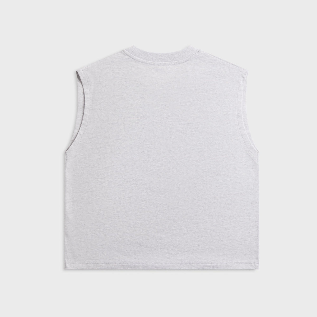 Casablanca Airbrush Mushroom Sleeveless Tee - Grey