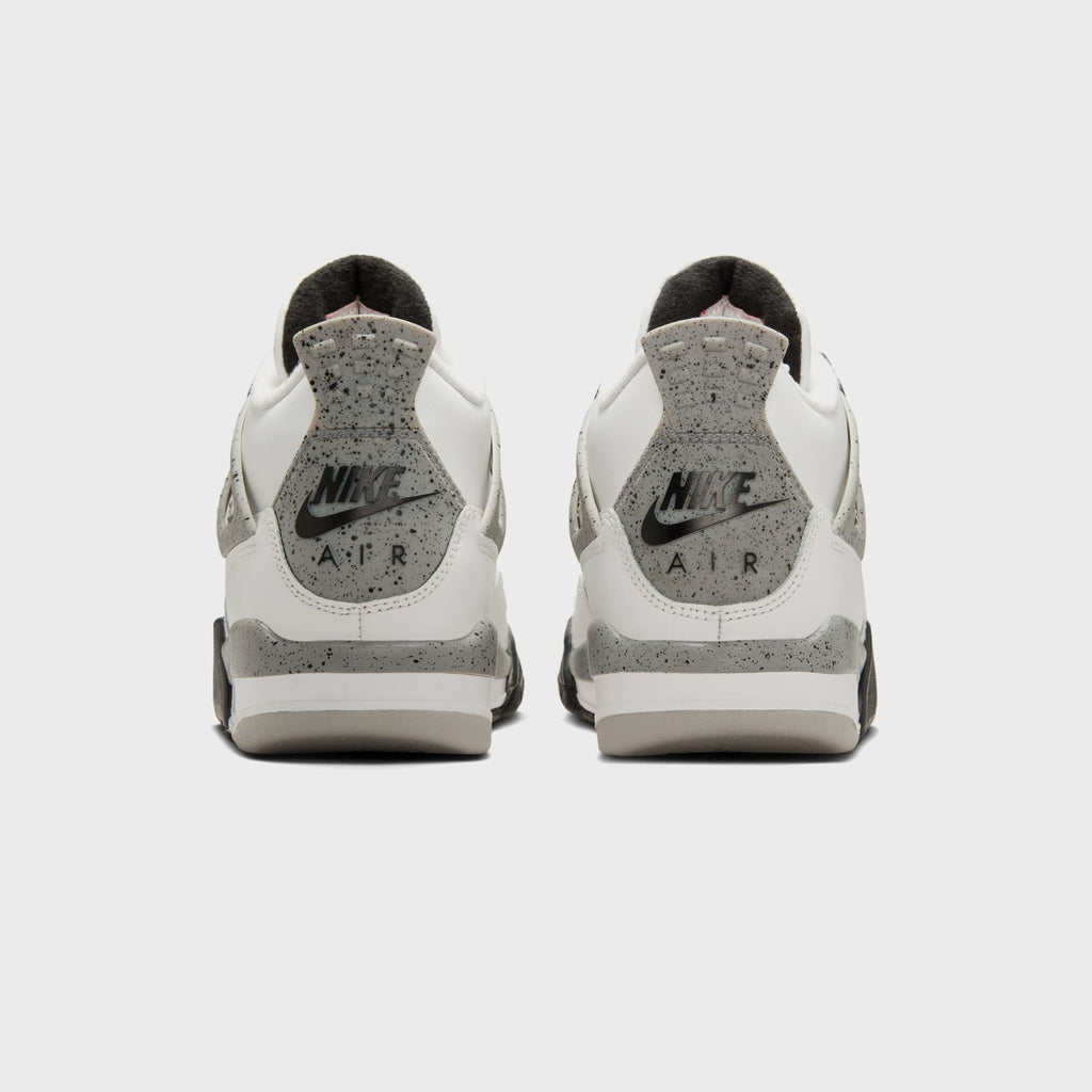 Jordan GS Air Jordan 4 Retro - Summit White / Fire Red / Tech Grey / Black