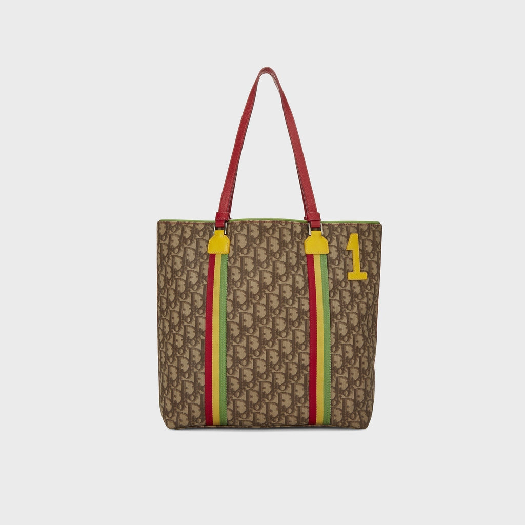 WGACA Dior Rasta Trotter Tote Bag - Brown