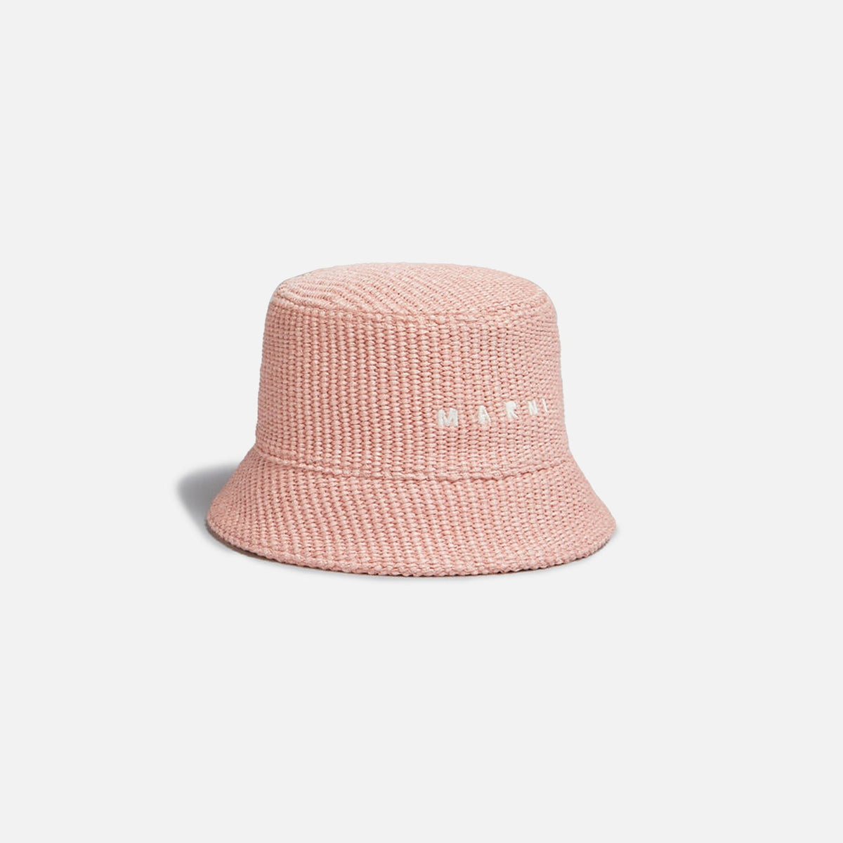Marni Raffia Bucket Hat - Quarz