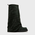 The Attico Robin Combat Boot - Moss