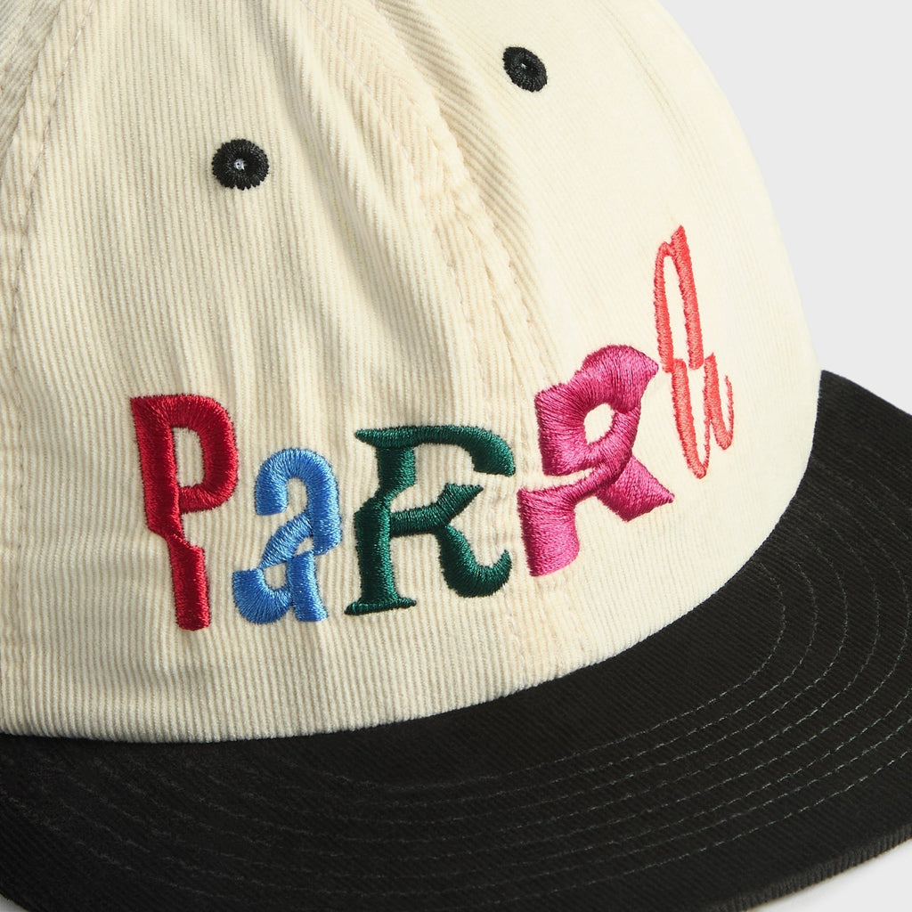 by Parra Error Logo 6 Panel Cap - Off White