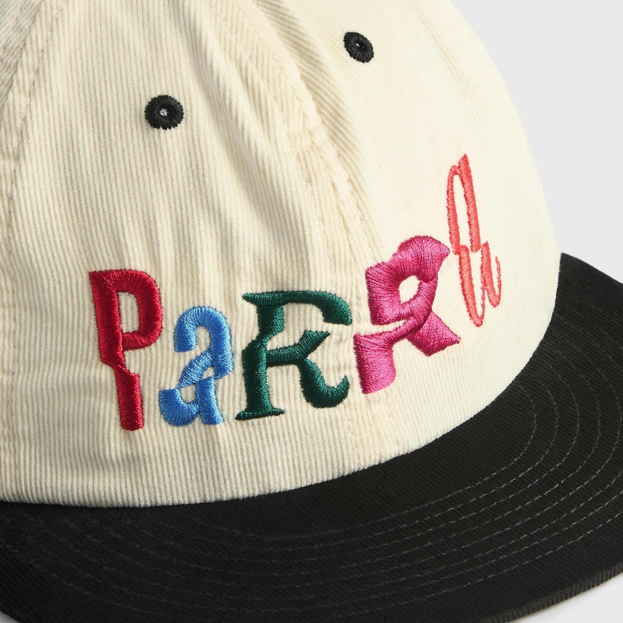 by Parra Error Logo 6 Panel Cap - Off White