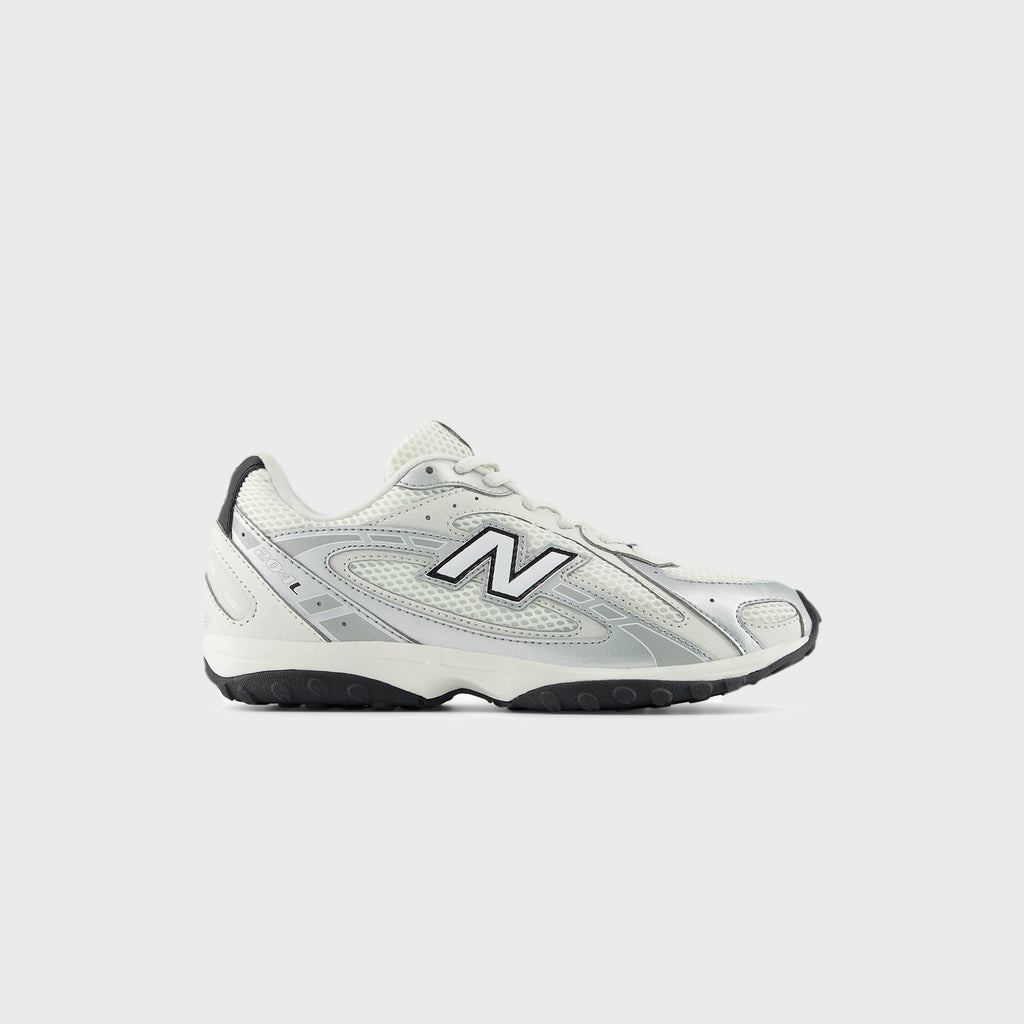 New Balance GS 204L Lace - White / Grey Matter