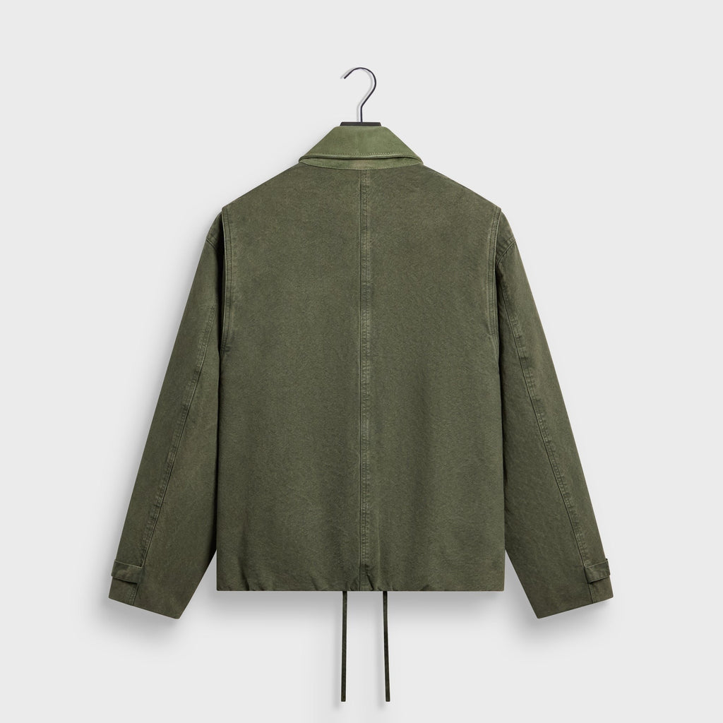 Kith Washed Canvas Ariel Blouson Jacket - Cypress