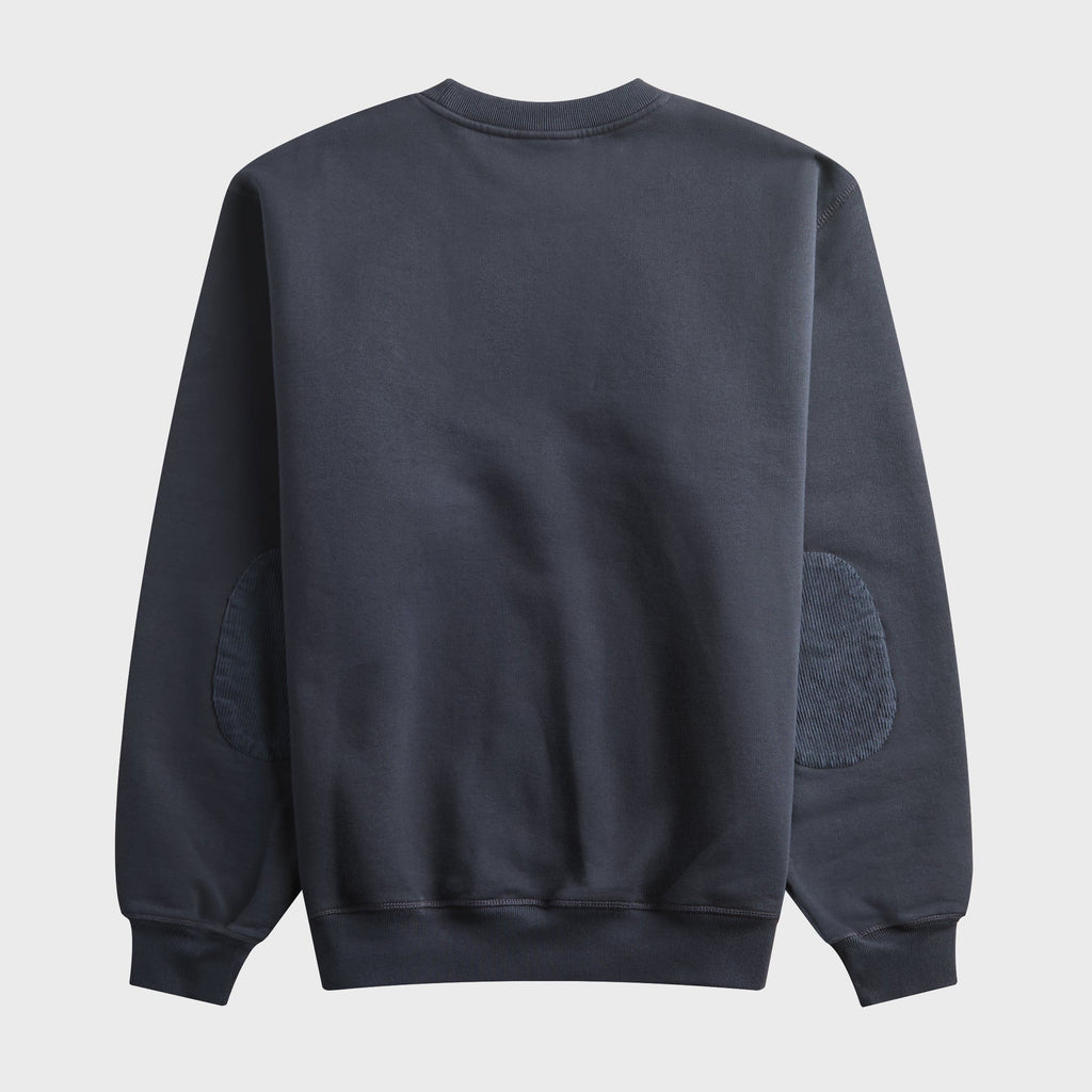 by Parra Tired Champione Crewneck Sweatshirt - Navy Blue