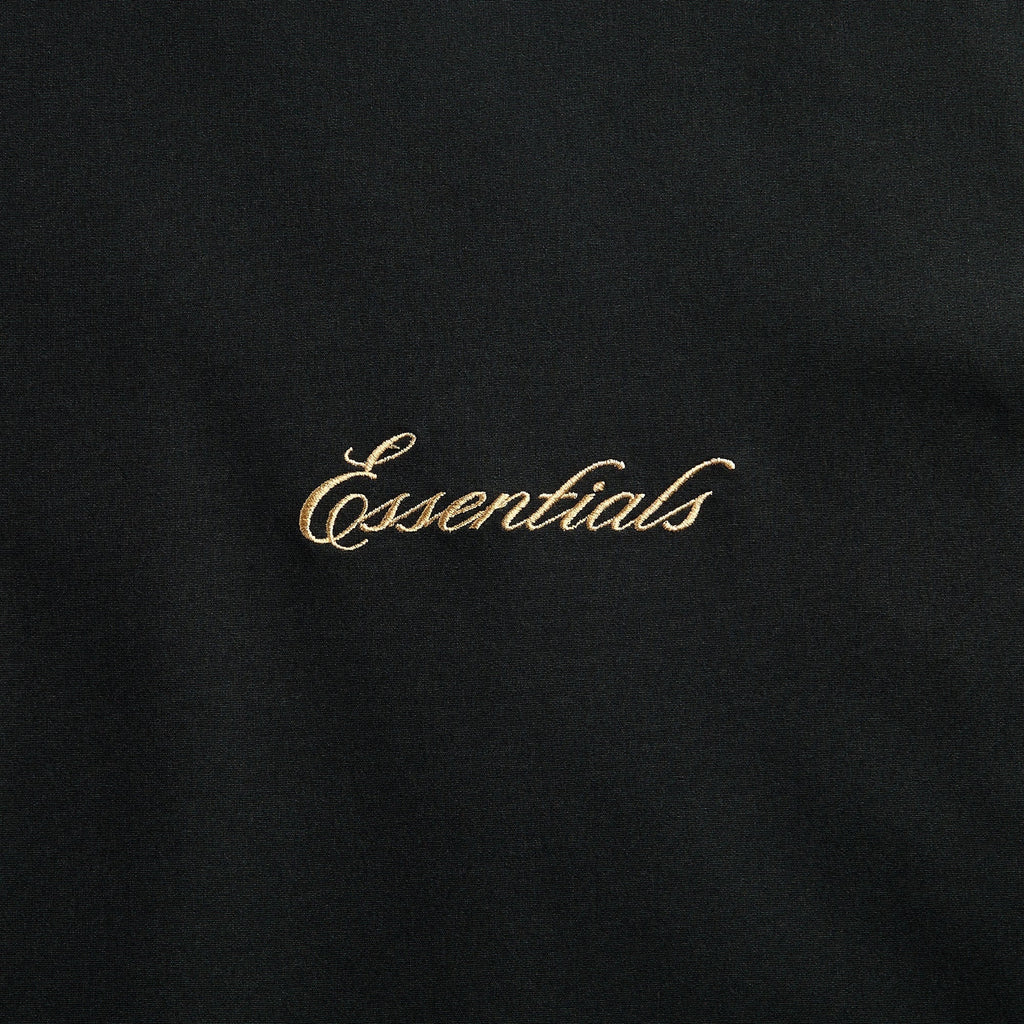 Essentials Signature Full Zip Track Jacket - Vintage Black