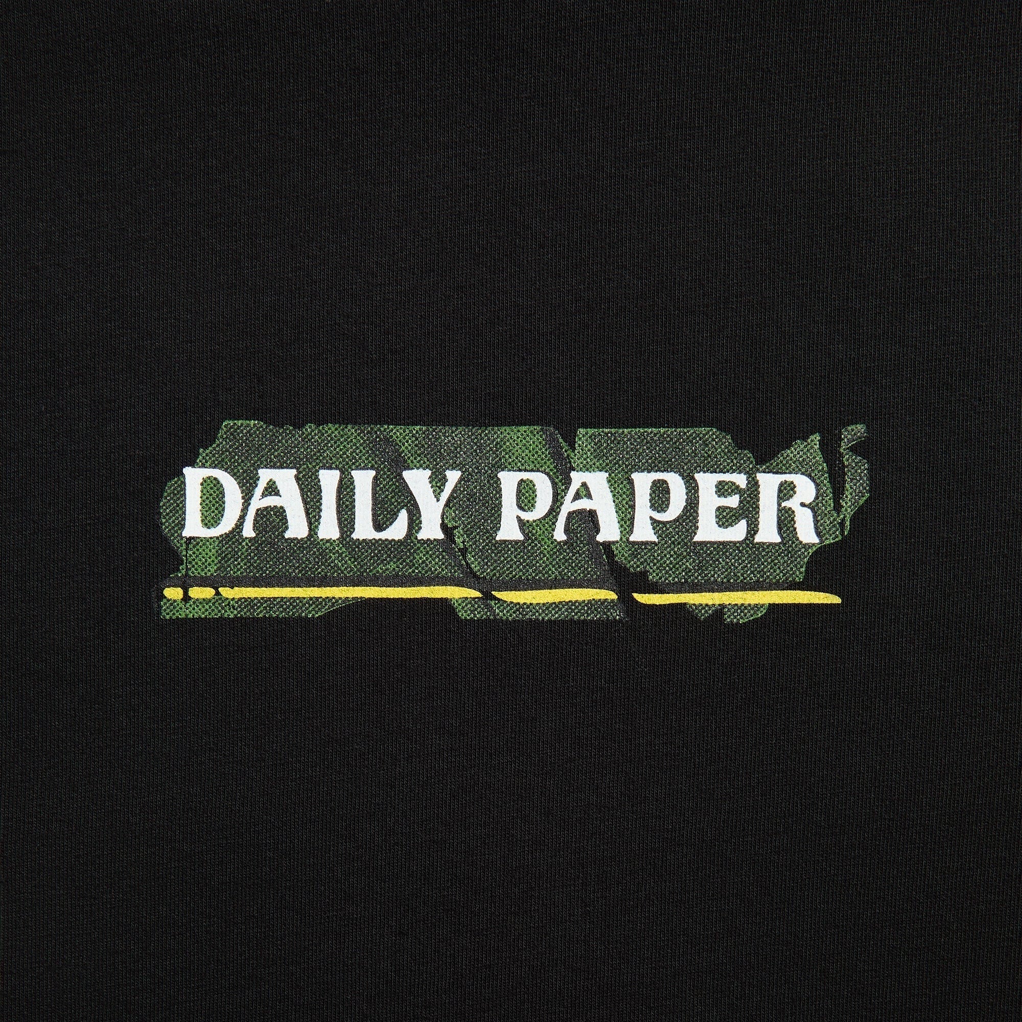 Daily Paper Sticker Tee - Black