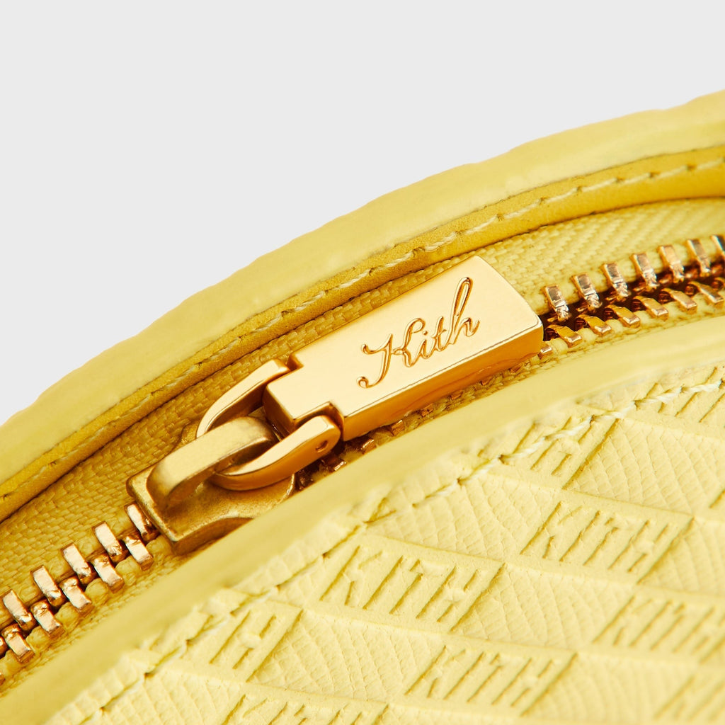 Kith Women Leather Lemon Pouch - Spritz