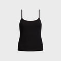 Cotton Citizen Verona Spaghetti Tank - Black