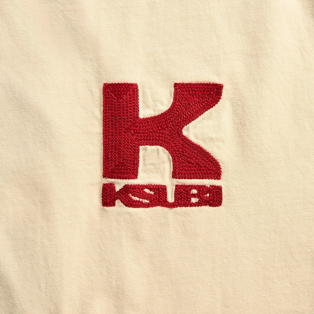 Ksubi Zoom Ekcess Short Sleeve Tee - Ecru