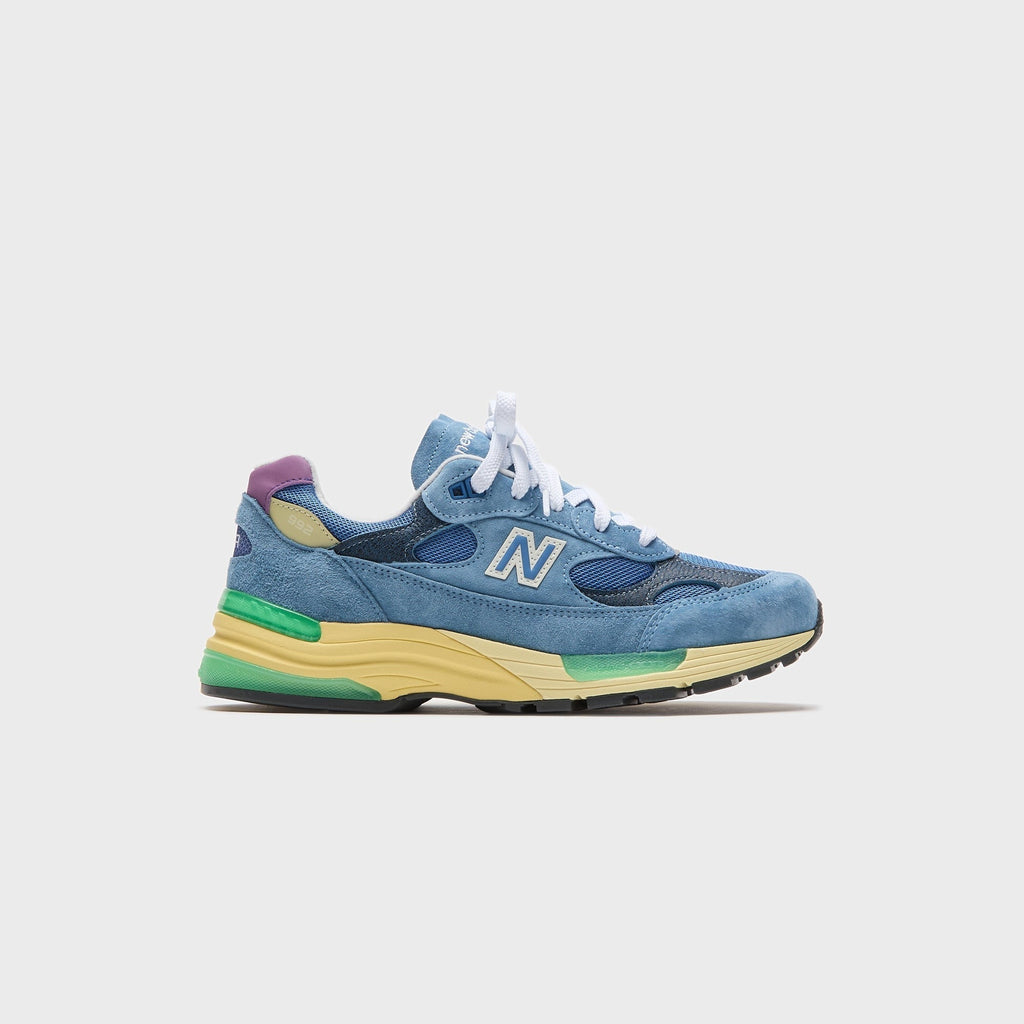 New Balance Made In USA 992 - Sea Stone / Green Apple / Maize