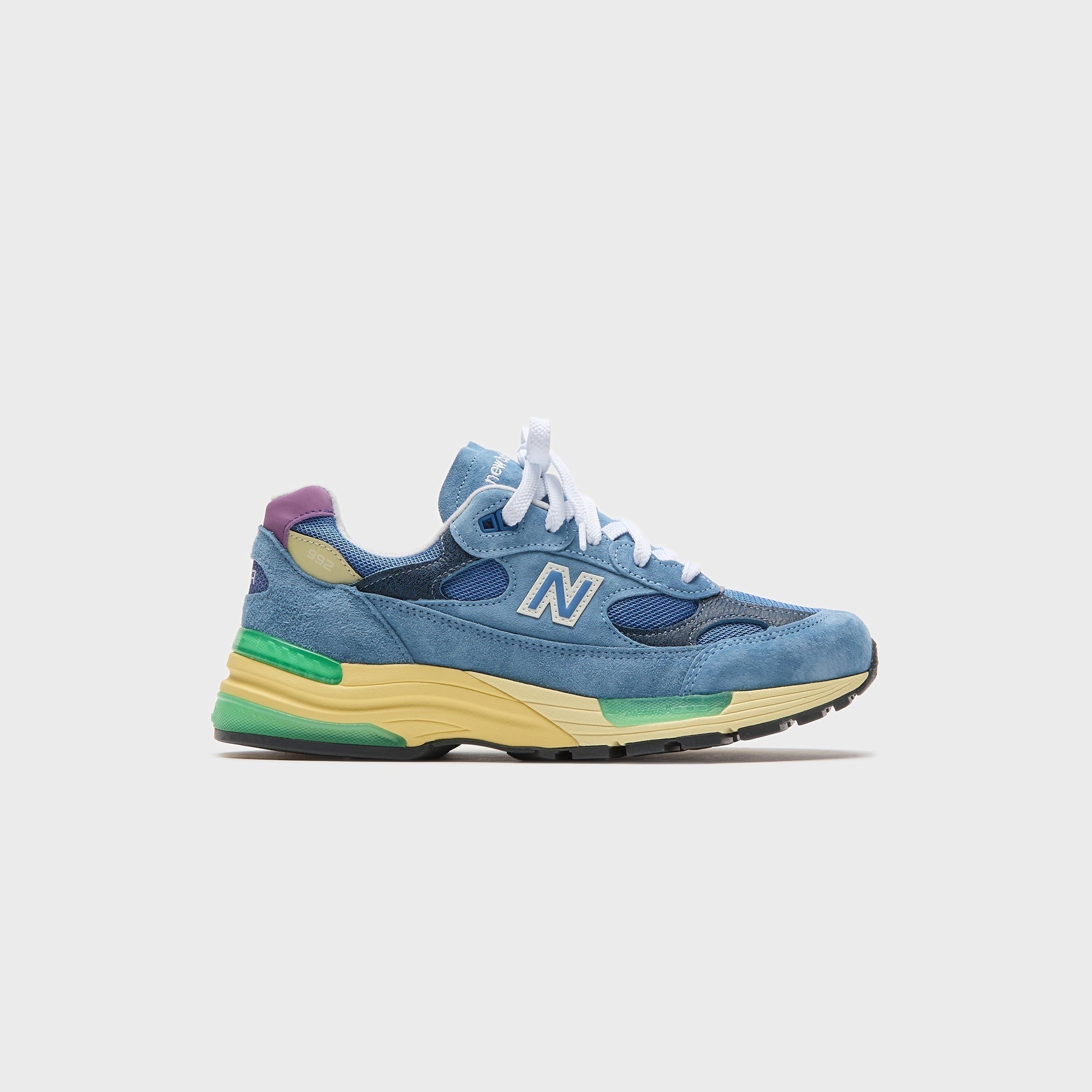 New Balance Made In USA 992 - Sea Stone / Green Apple / Maize
