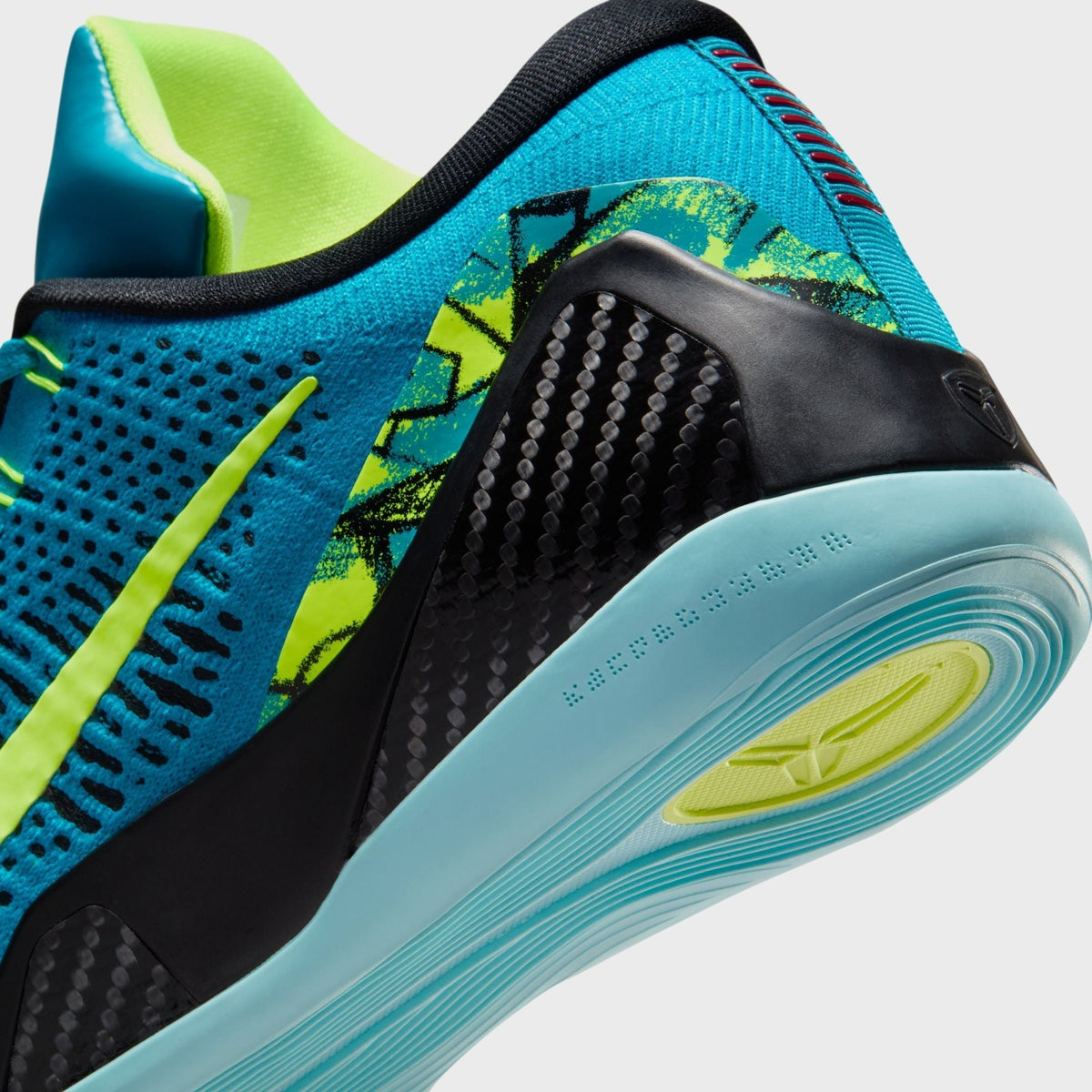 Nike Kobe 9 Elite Low Protro - Neo Turquoise / Volt / Midnight Navy