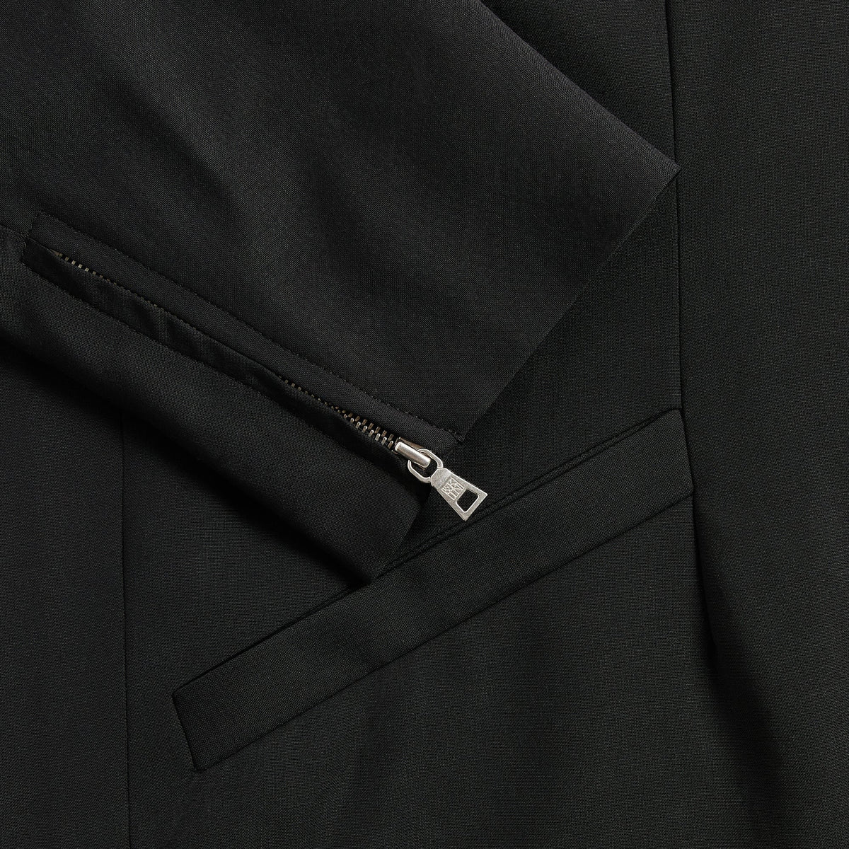 &Kin Tropical Wool Denez Jacket - Black