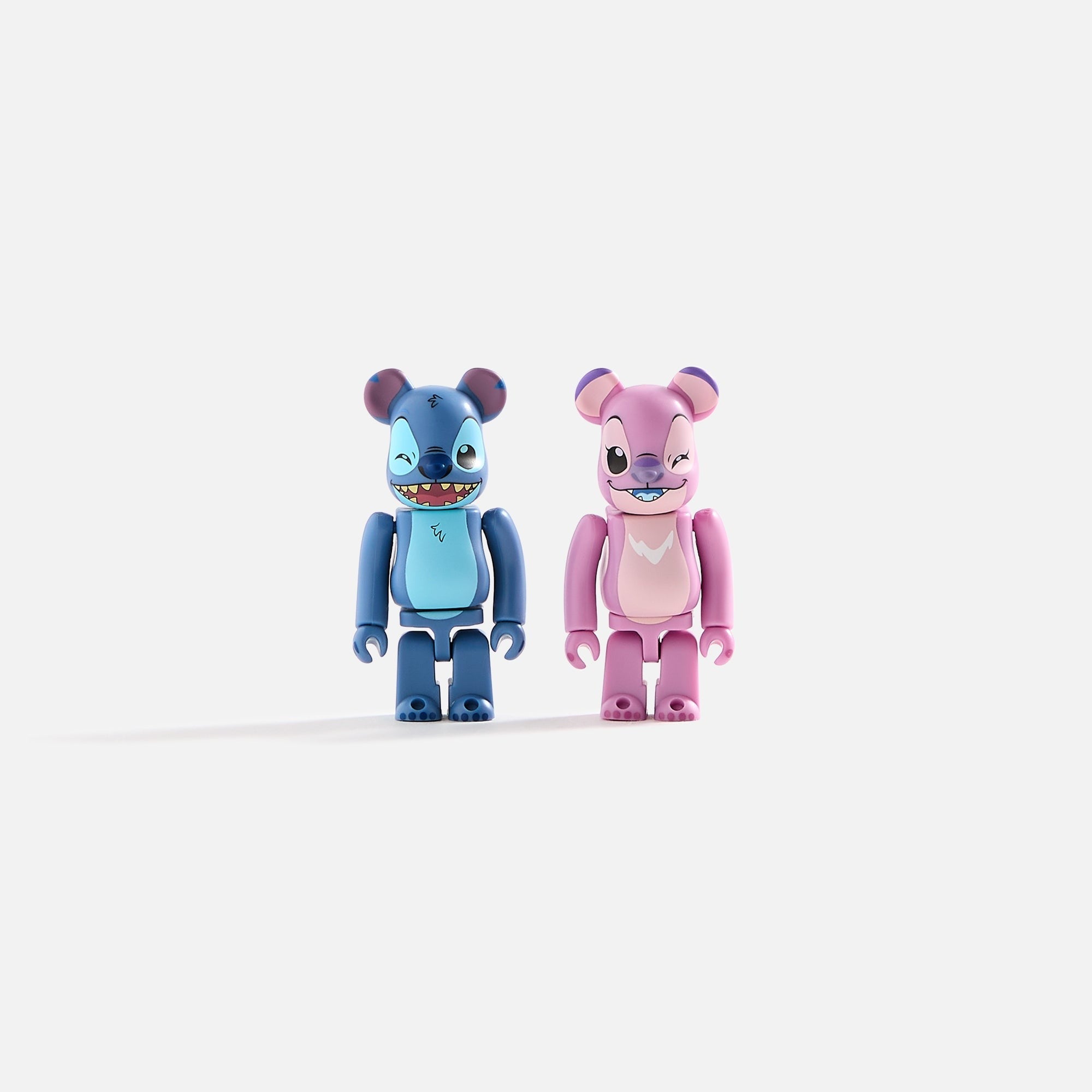 Medicom Toy BE@RBRICK Stitch and Angel 100% 2pcs Set