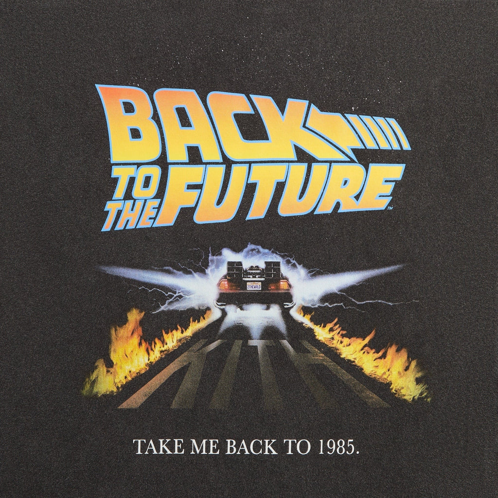 Kith for Back to the Future Back to 1985 Vintage Tee - Black