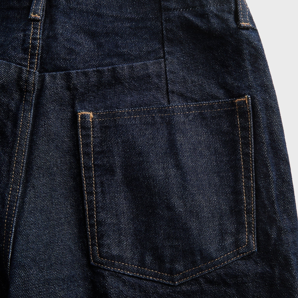 TANAKA Jean Trousers - Rinse Blue