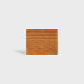 Kith Monogram Suede Cardholder - Argil