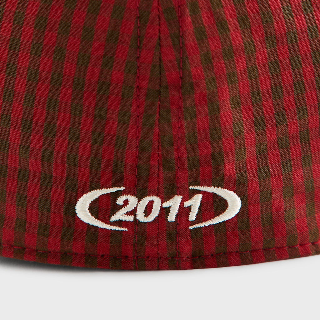 Kith & '47 for New Balance Classic Gingham Poplin Franchise LS Cap - Biking Red