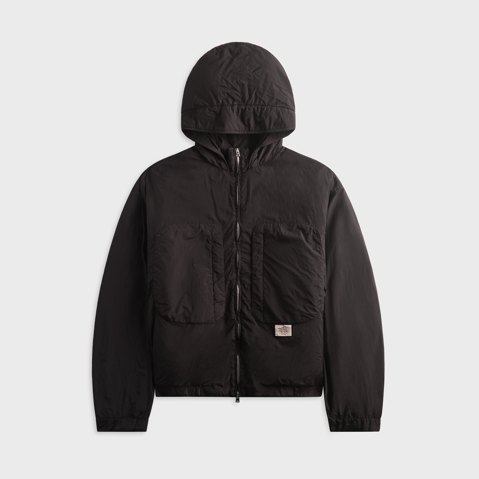 Ranra Purs Padded Nylon Hoodie Jacket - After Dark