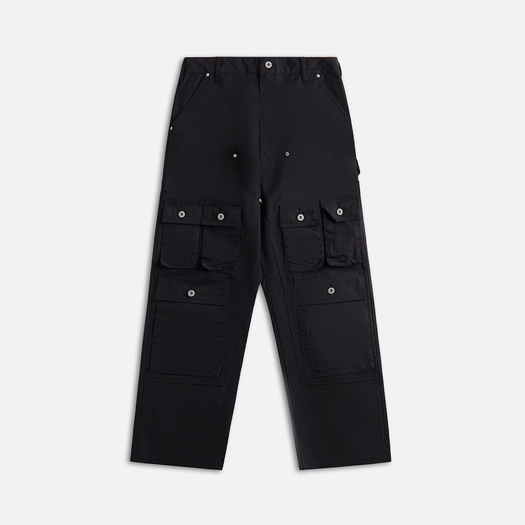 Junya Watanabe Man Polyester Oxford Pant - Black