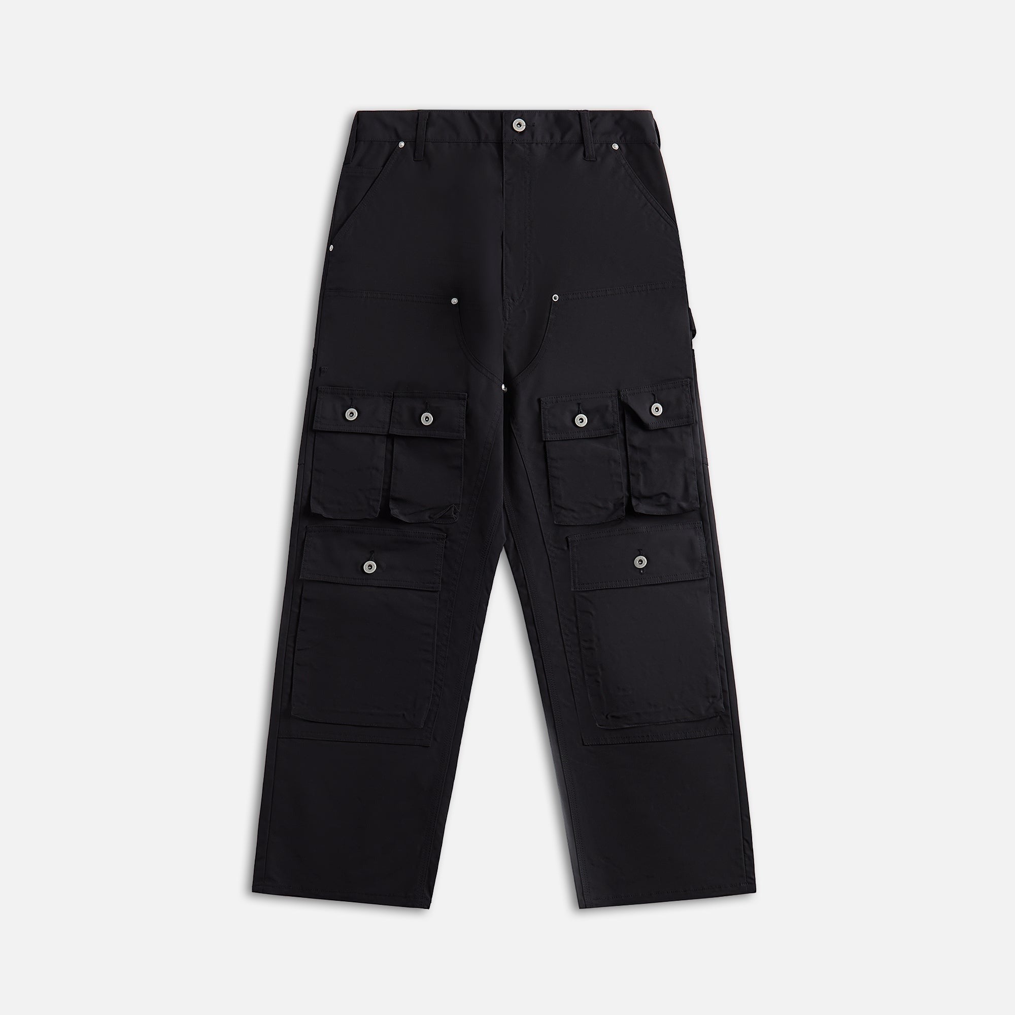 Junya Watanabe Man Polyester Oxford Pant - Black