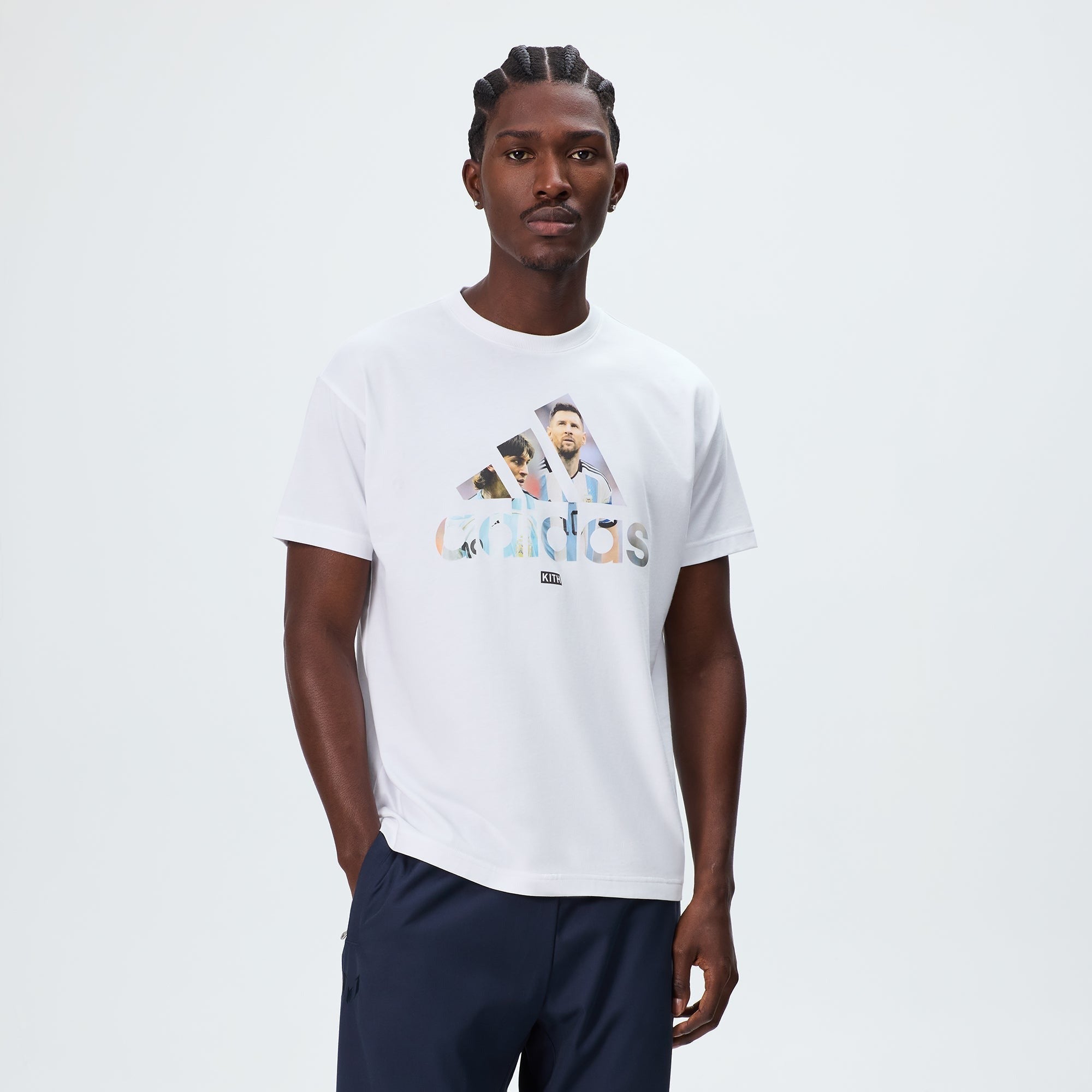Kith & Messi for adidas Football Graphic Tee - White