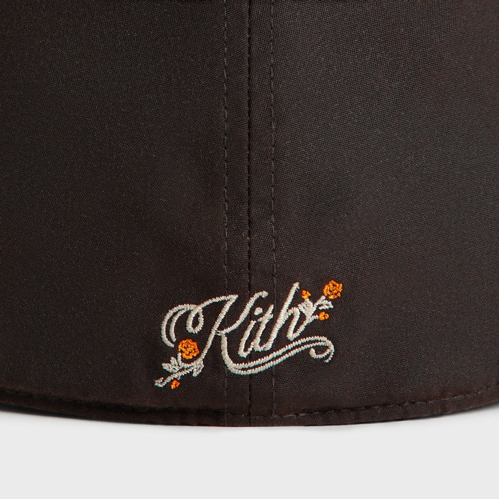 Kith & '47 for the New York Mets Waxed Cotton Franchise LS Cap - Kindling