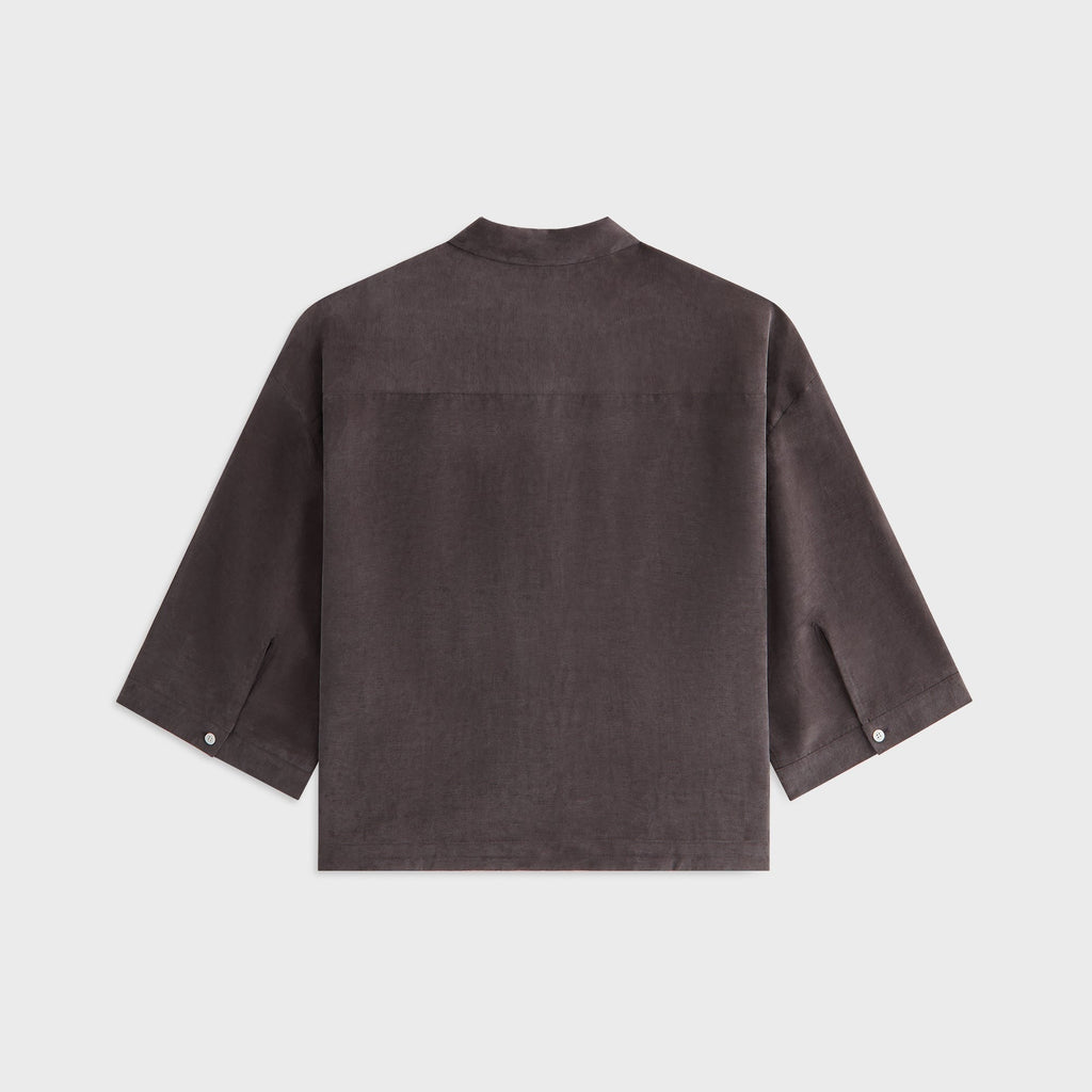 Kith Women Nafissa Oversized Button Up Shirt - Kindling