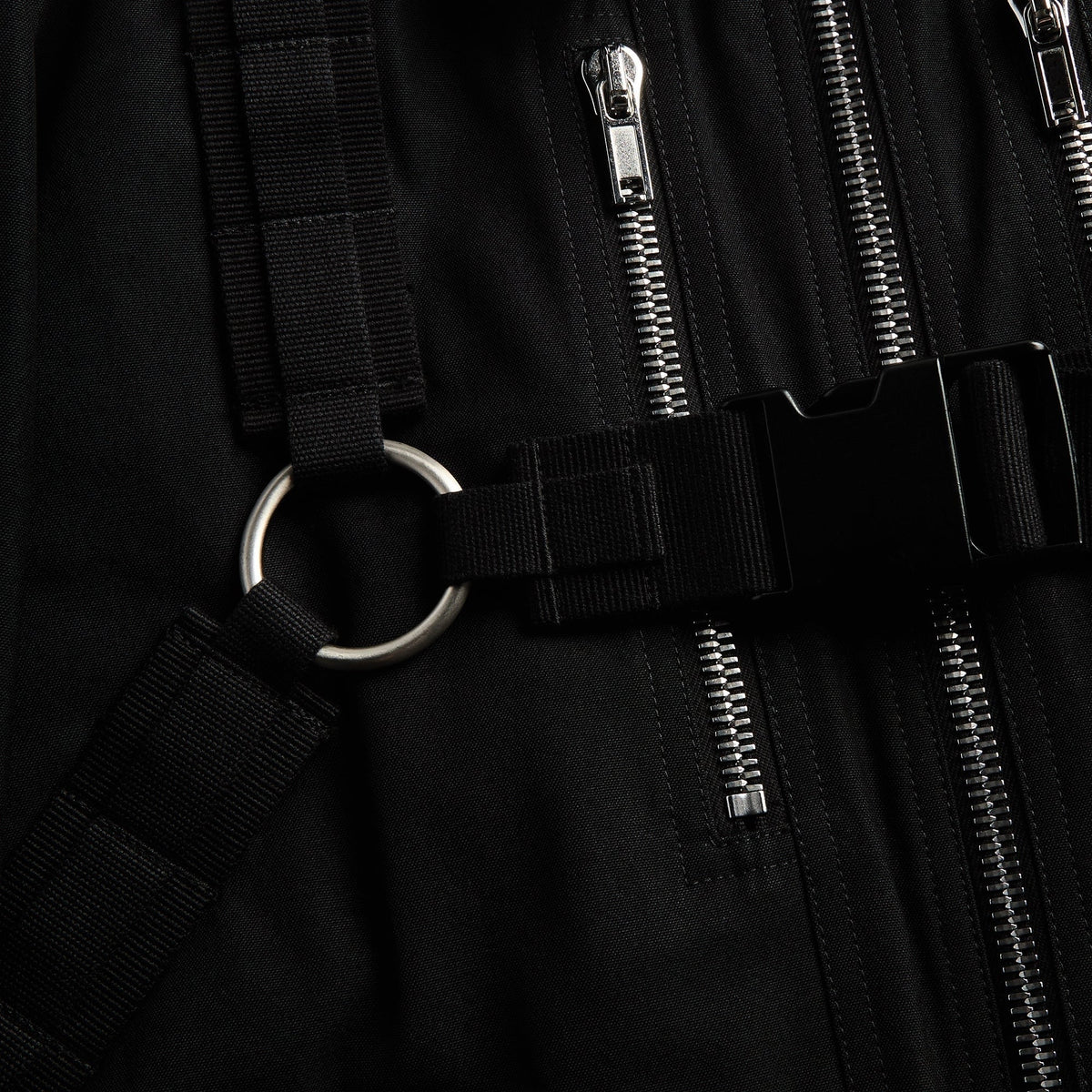 Rick Owens Blixa Cargo Bomber Jacket - Black