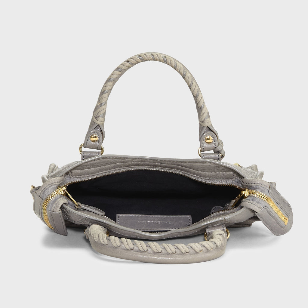 WGACA Balenciaga Agneau Giant 12 City Mini Bag - Grey