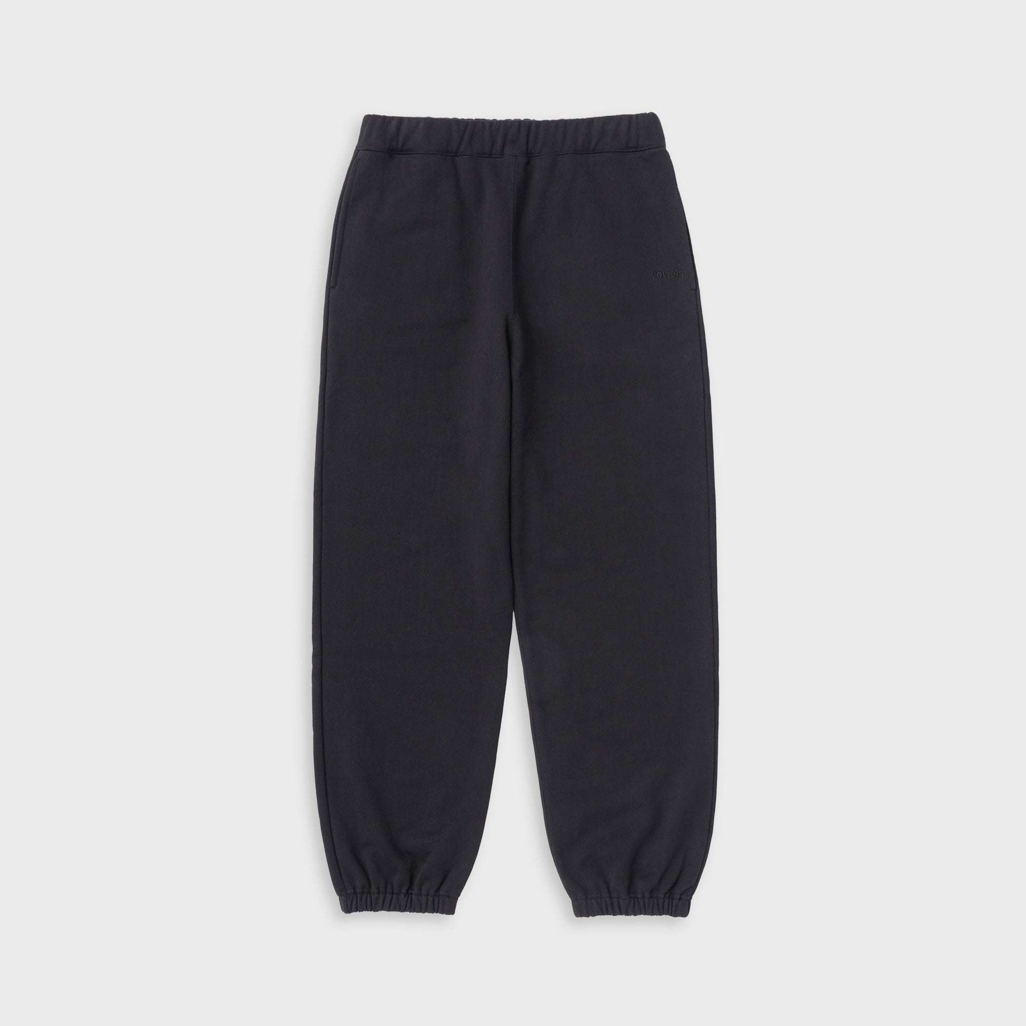 vowels Classic Sweatpant - Black