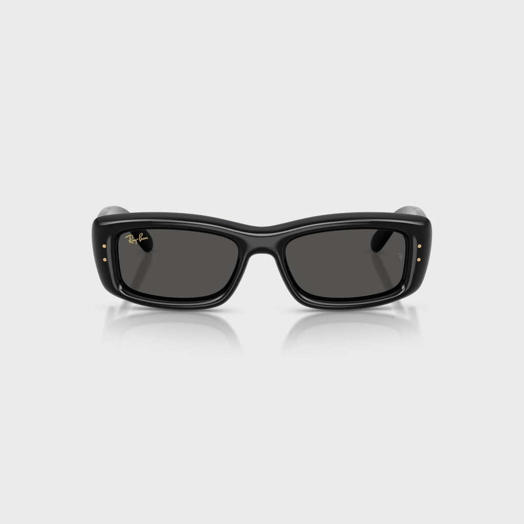 Ray-Ban x A$AP Rocky Kiliane Puffer Sunglasses - Black Frame / Dark Grey Lens