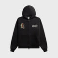 Ksubi Stay Up Ekcess Zip Hoodie - Faded Black