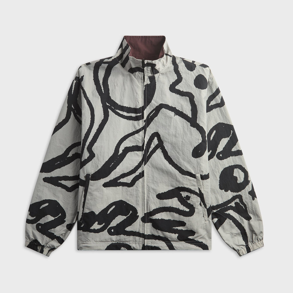 by Parra Freak Scene Reversible Track Top - Grey