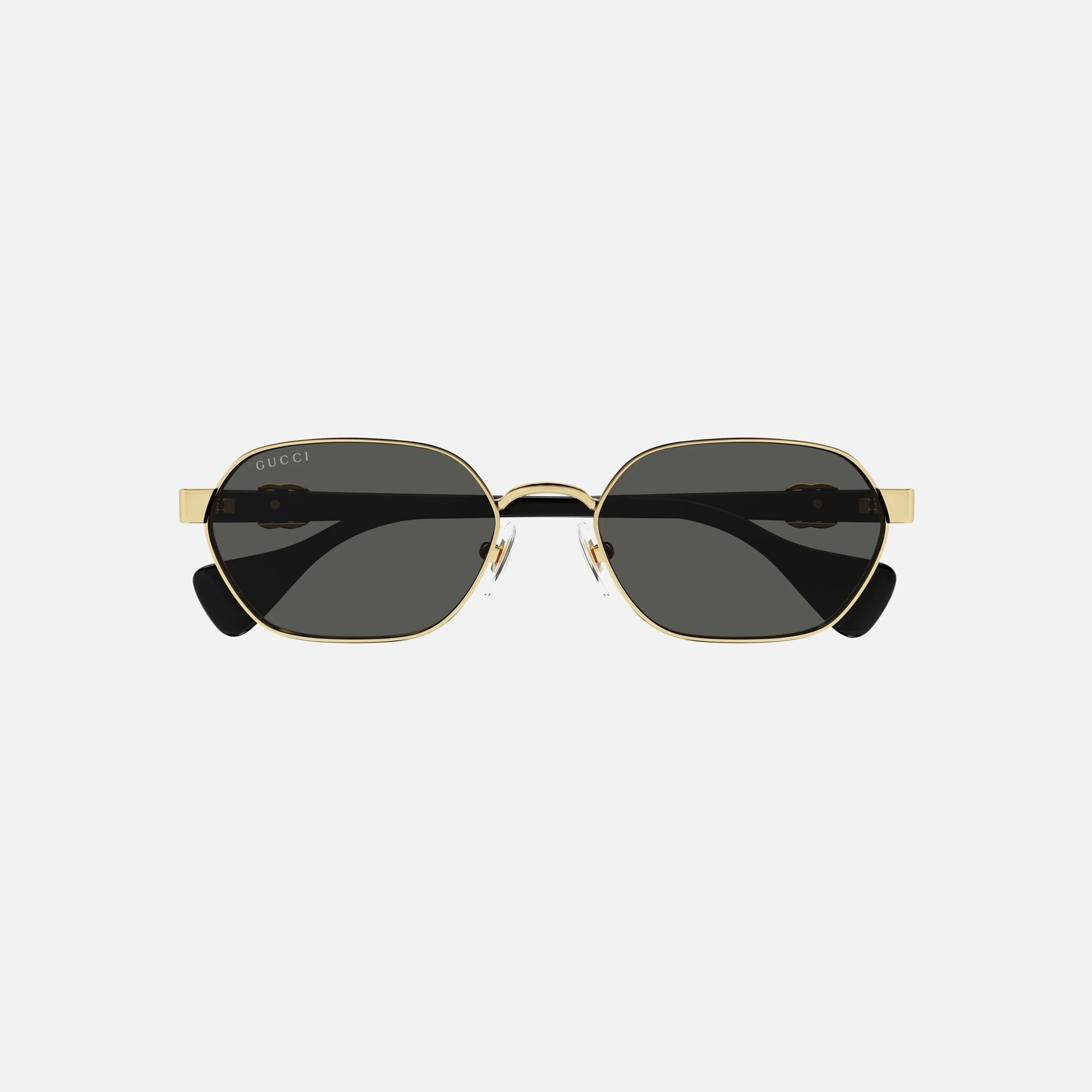 Gucci Metal Oval 56 Frame - Black