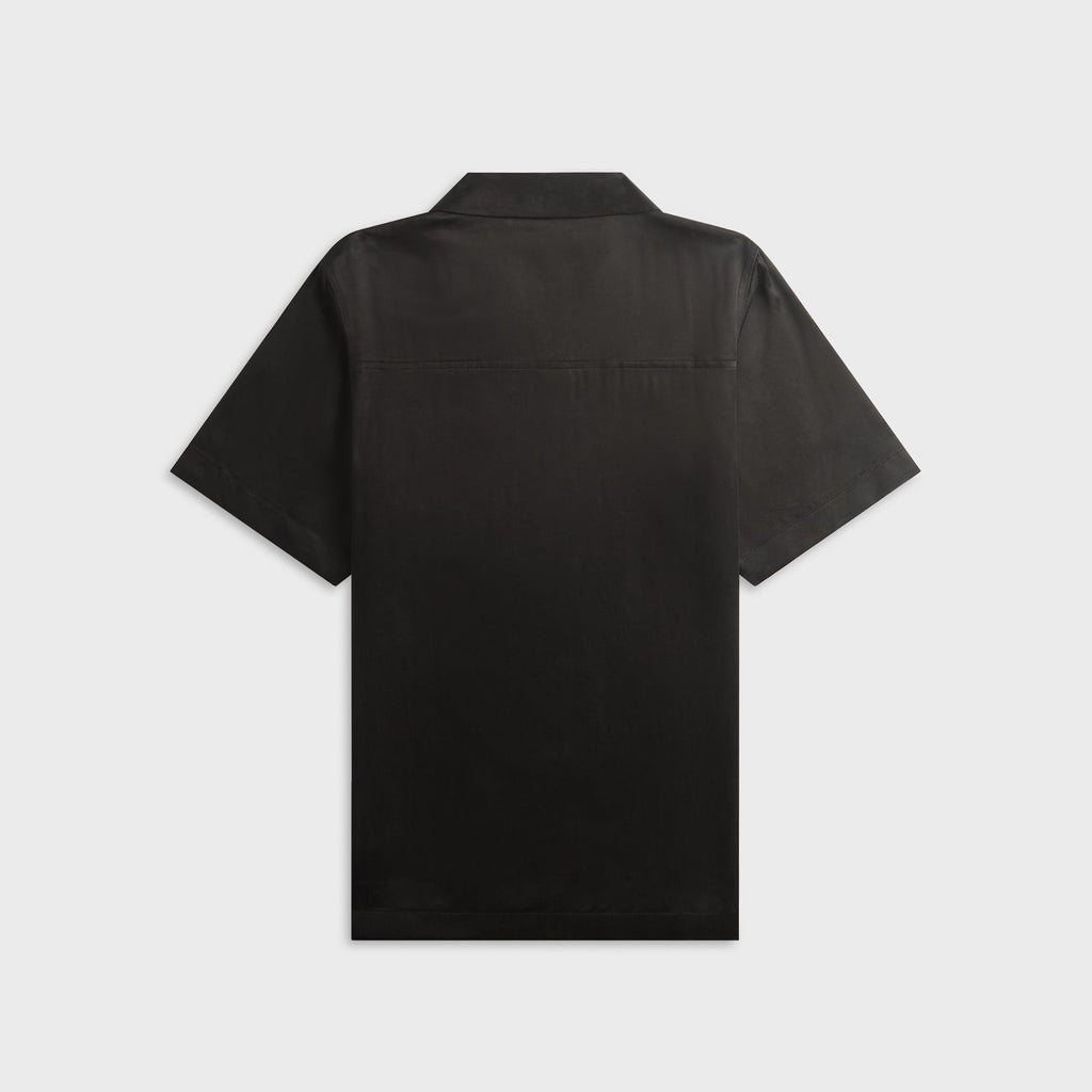 Maharishi 7364 Sakura Dragon Camp Collar Shirt - Black