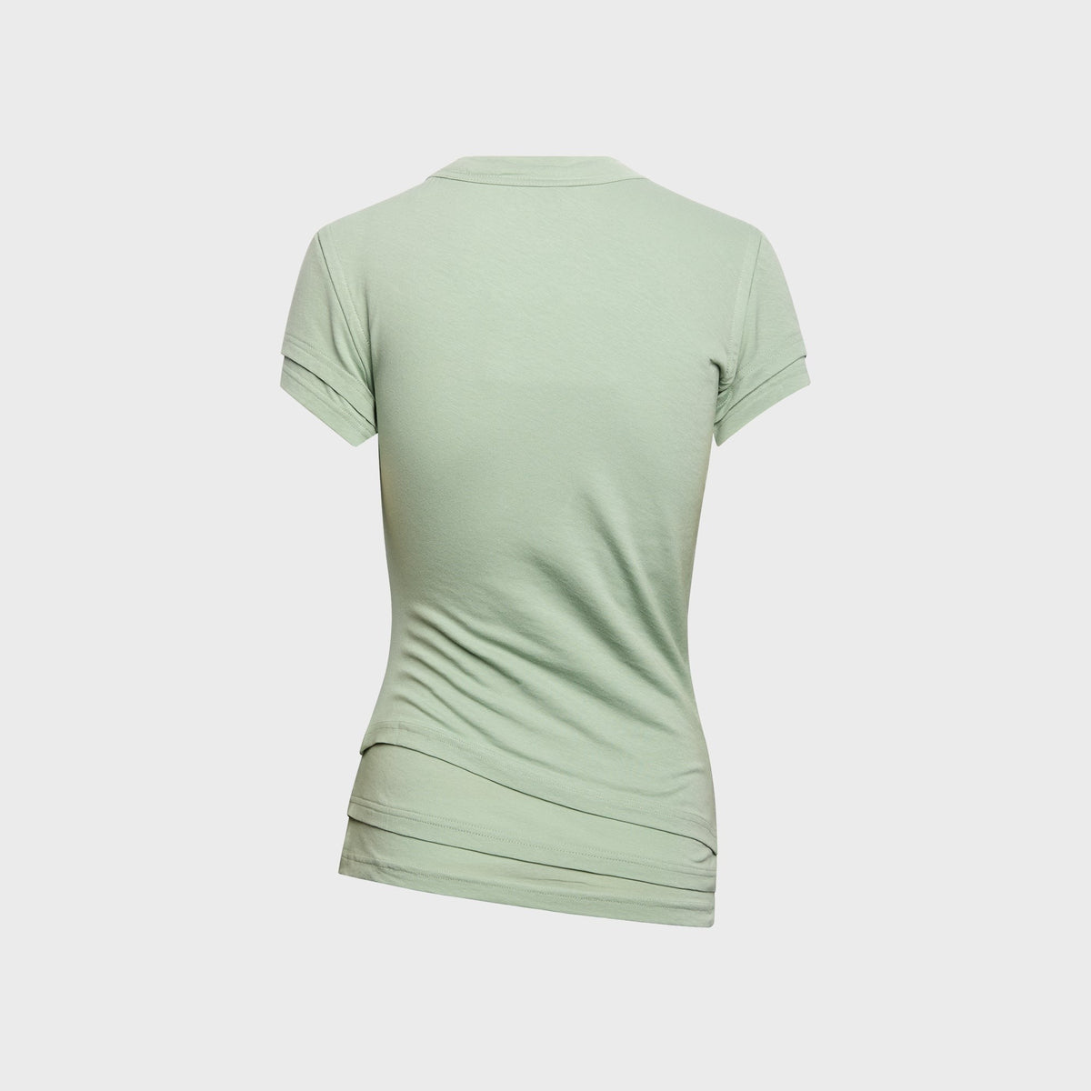 Alexander Wang Layered Short Sleeve Tee - Blaze Green