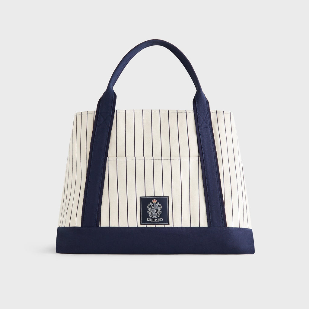 Kith for the New York Yankees Pinstripe Tote Bag - Sandrift