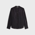 Kith Women Carmyn Sheer Cardigan Shirt - Black