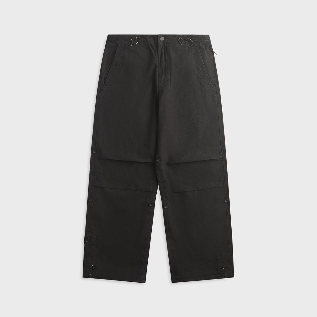 Maharishi 7218 Hemp Ripstop Loose Fit Snopant - Black