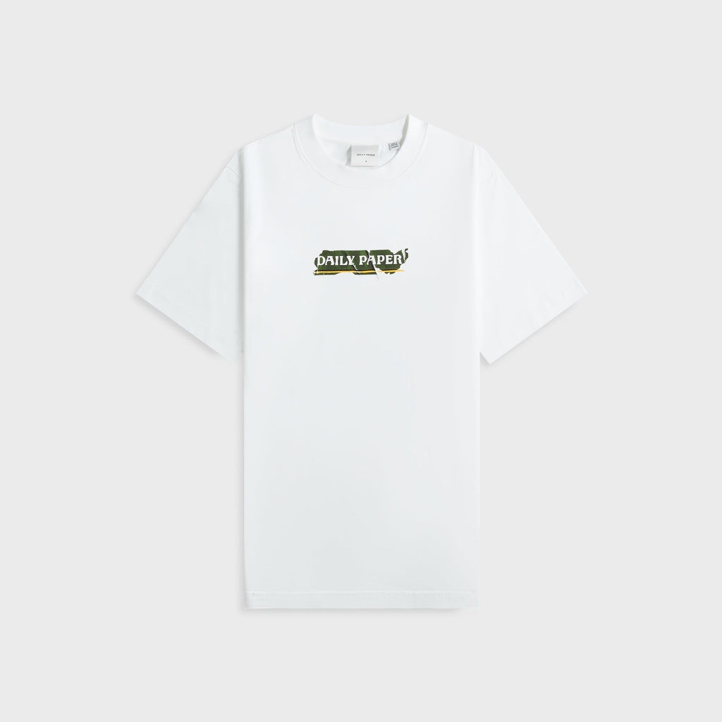 Daily Paper Sticker Tee - White