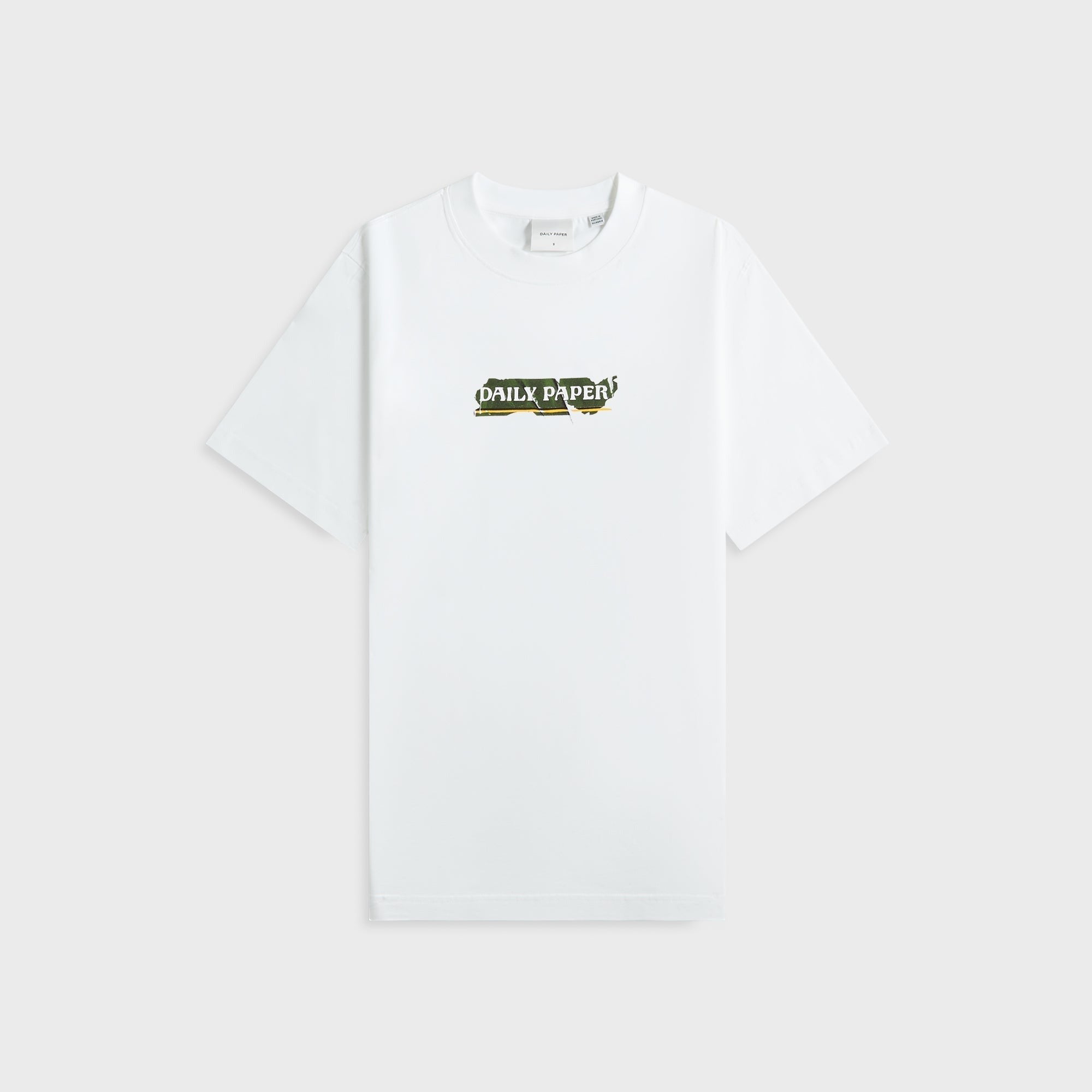 Daily Paper Sticker Tee - White
