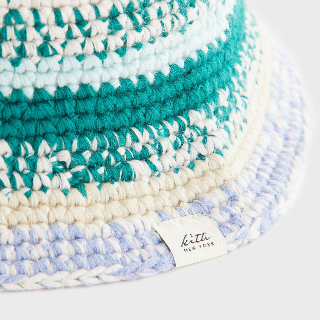 Kith Women Autograph Crochet Bucket Hat - Majestic