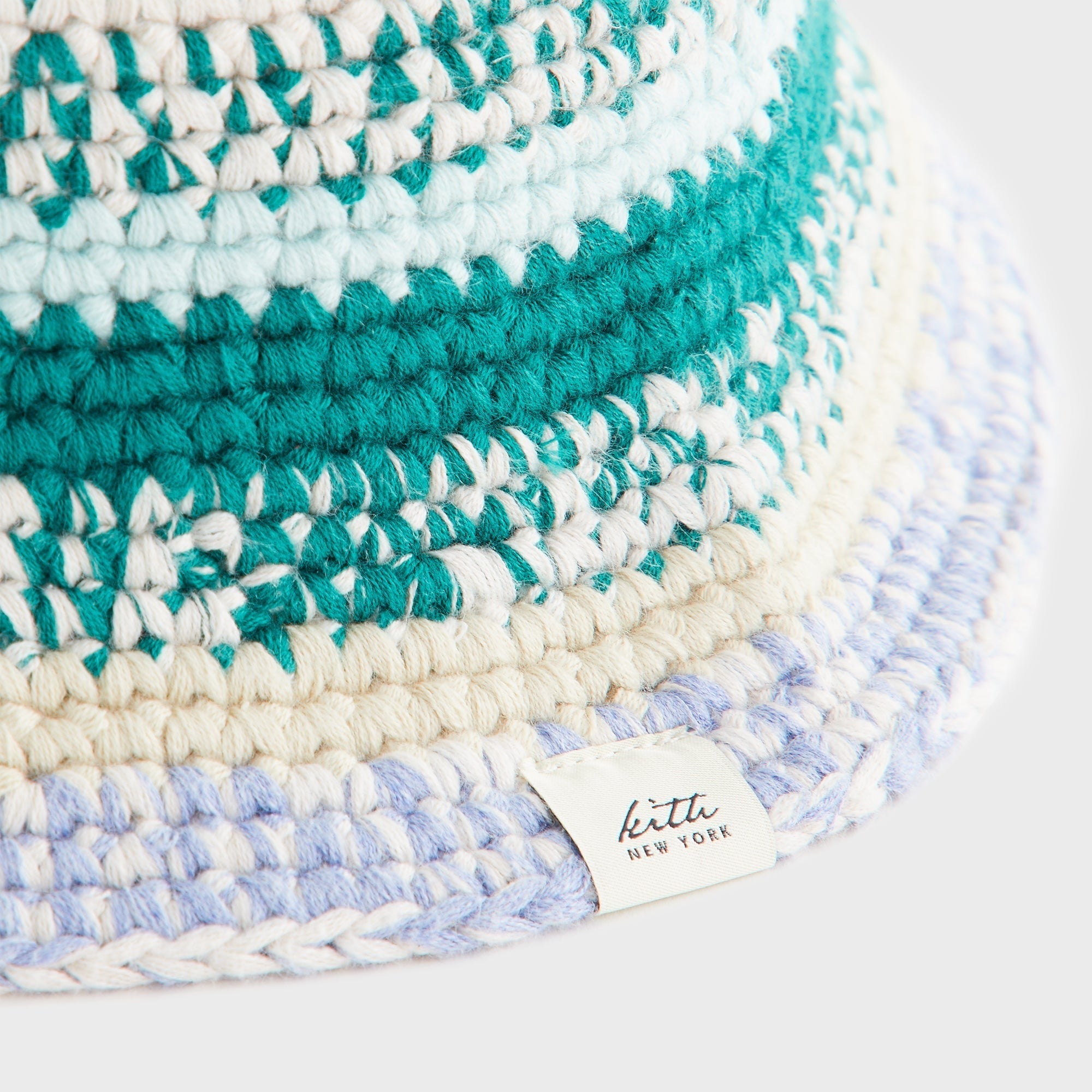 Kith Women Autograph Crochet Bucket Hat - Majestic