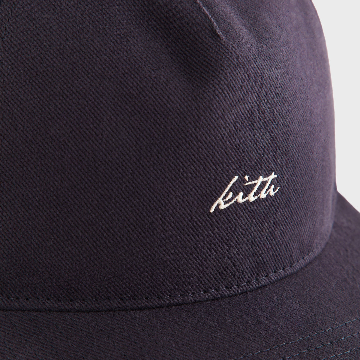 Kith Autograph Brushed Twill Bay Low Pinch Crown Cap - Nocturnal