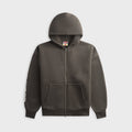 Metalwood Moto Zip Hooded Sweatshirt - Tar