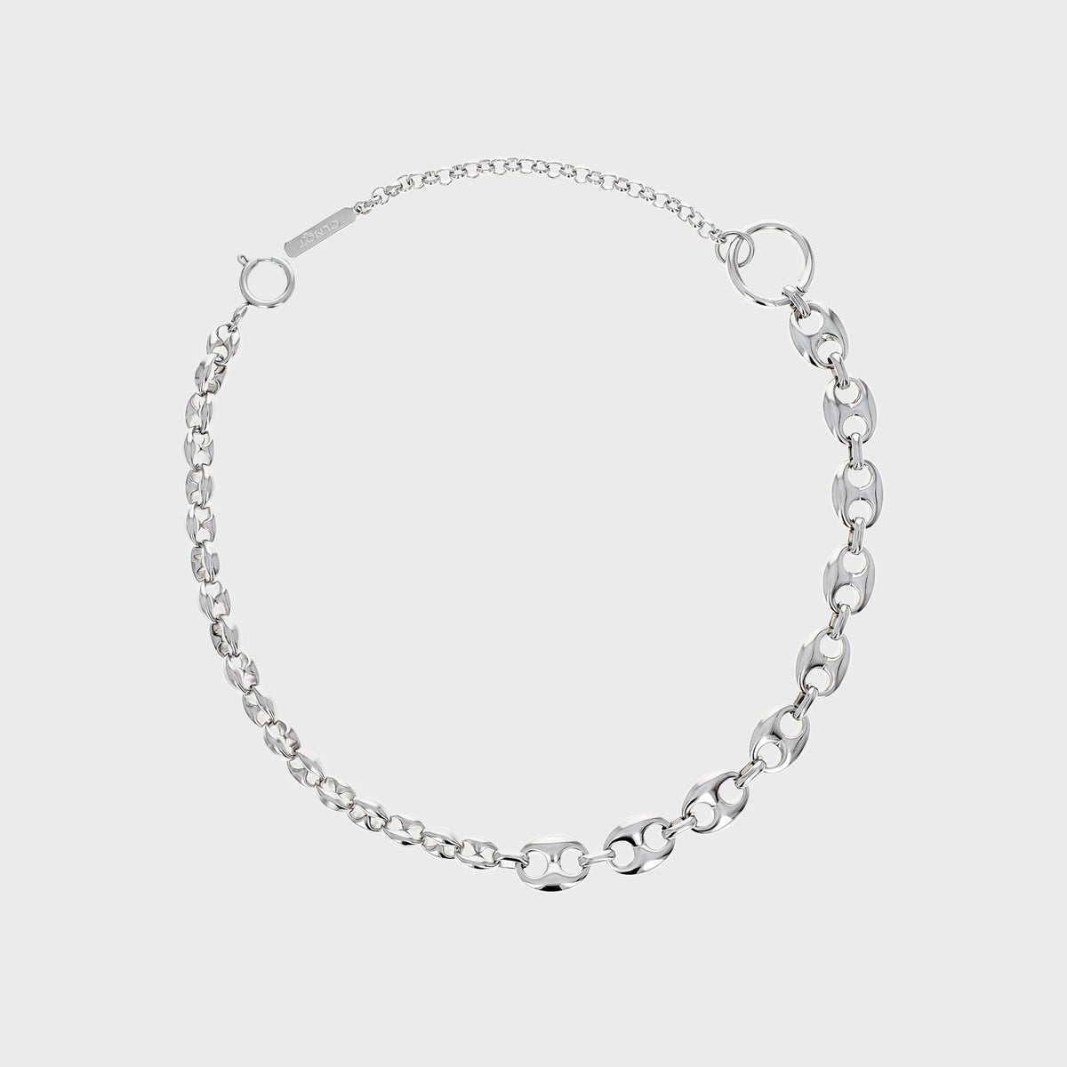 Justine Clenquet Akari Necklace - Palladium