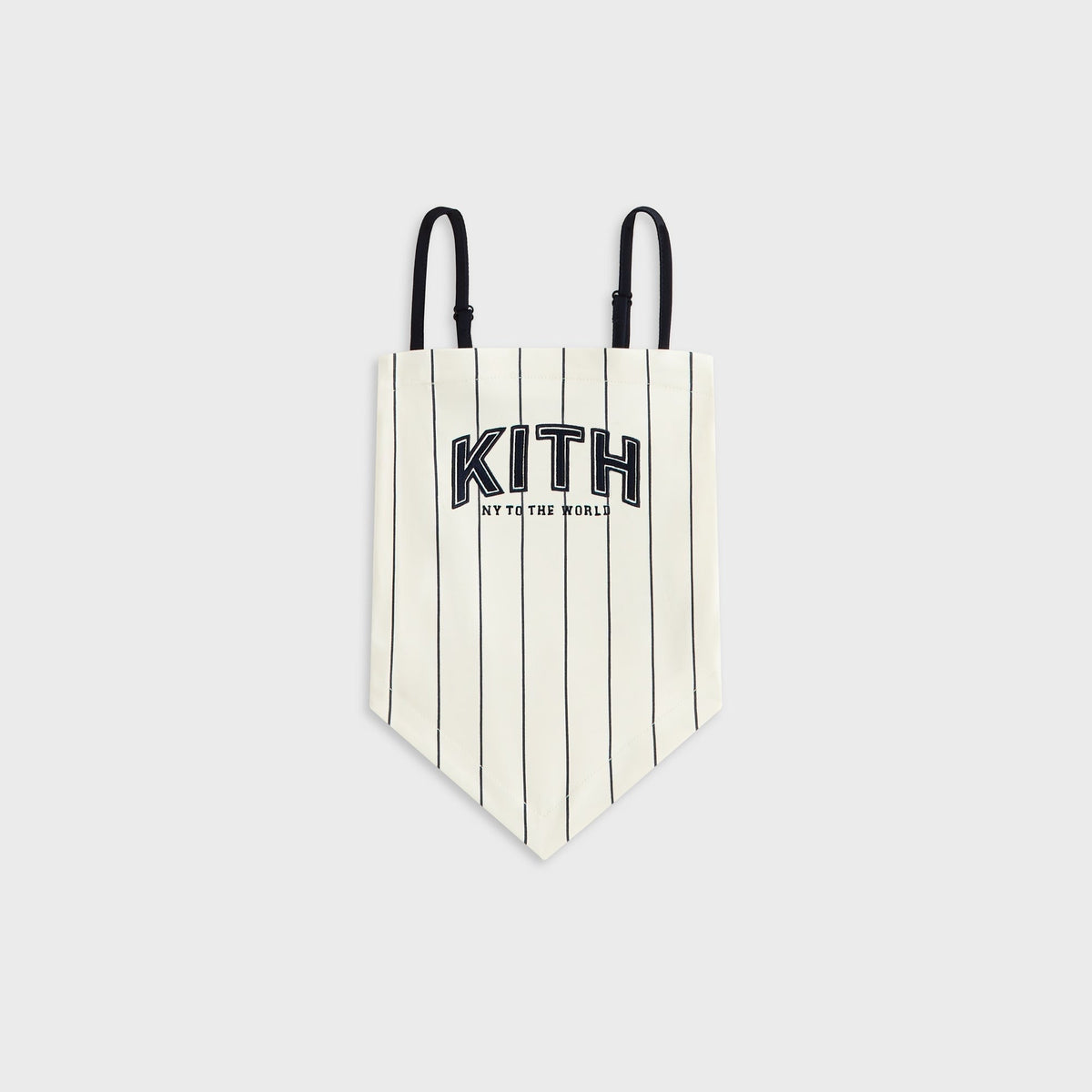 Kith Kids Pinstripe Baseball Ivy Top - Silk